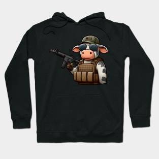 Tactical Cow Hoodie